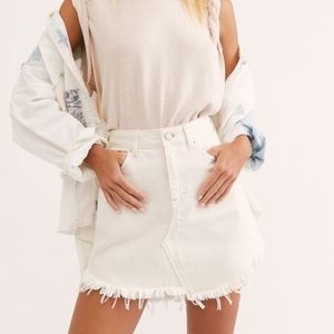 Free People Size 26 Bailey Mini Skirt